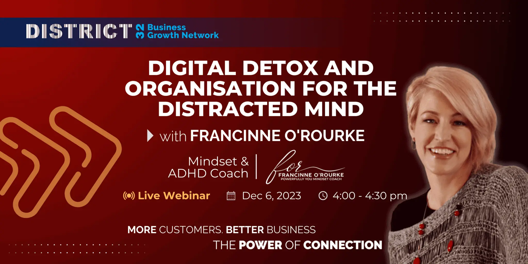 Digital Detox and Organisation for the Distracted Mind with Francinne O'Rourke