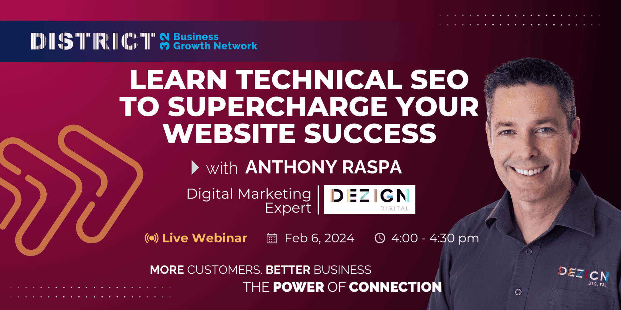 District32 Experts Webinar - Learn Technical SEO to Supercharge Your Website Success with Anthony Raspa