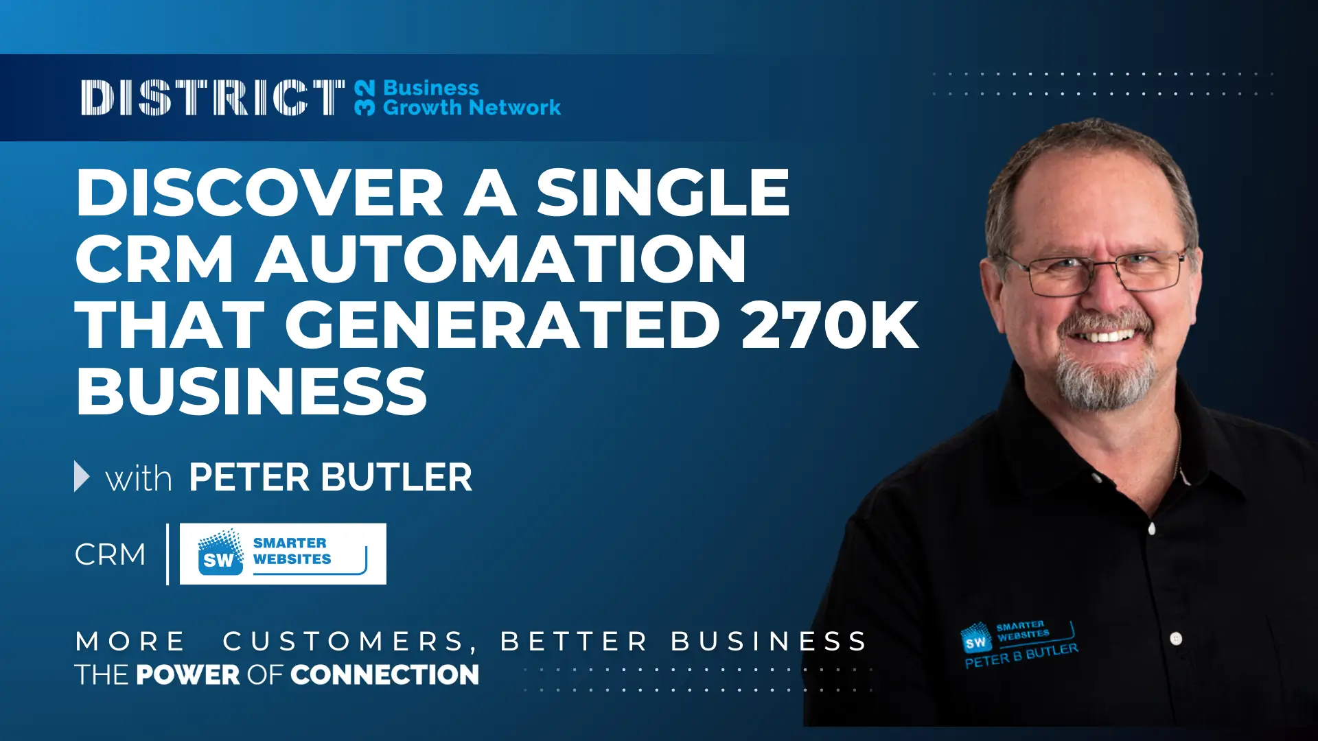 Discover a Single CRM Automation that Generates 270K Business with Peter Butler of Smarter Websites