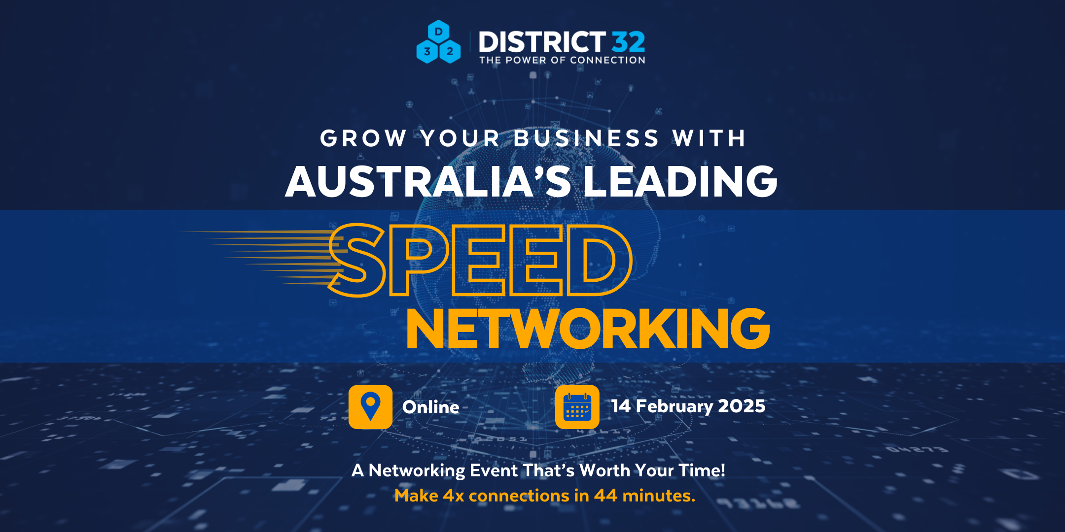 Australia-Wide Speed Networking Event – Online