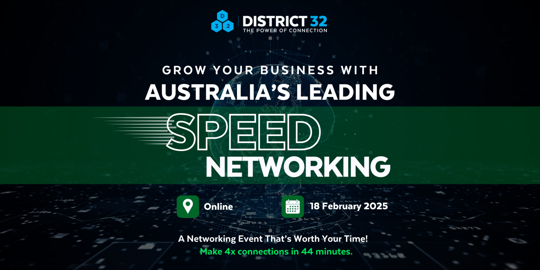 Australia-Wide Speed Networking Event – Online