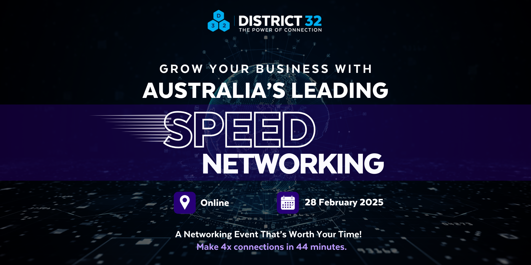 Australia-Wide Speed Networking Event – Online