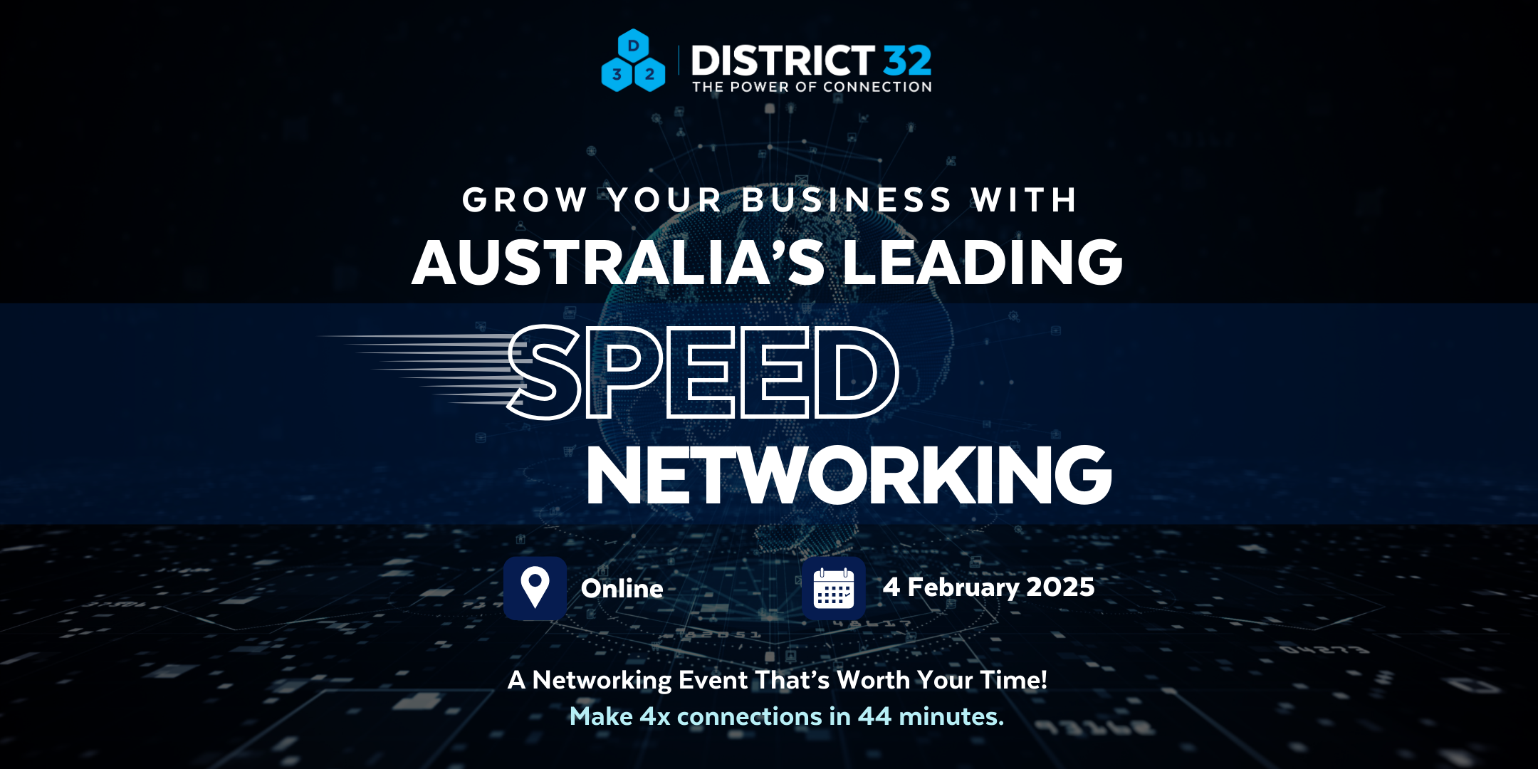 Australia-Wide Speed Networking Event – Online